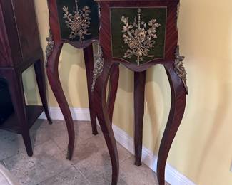 Bombay Corner Tables with Marble