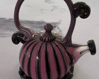 Blown Glass Teapot
