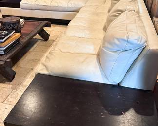 Leather Sectional 2 pieces
