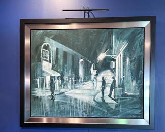 Luis Enrique Camejo Painting 54"x54"