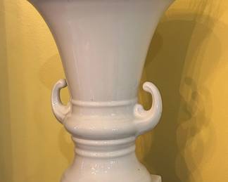 Levano White Urn Vase