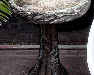 Vintage Bird Bath
