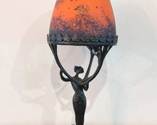 Art Nouveau Style Lamp