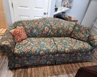 Floral sofa