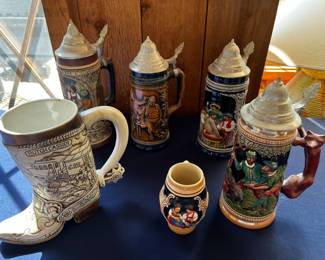 Beer steins