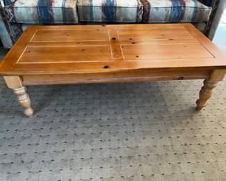 Pine coffee table