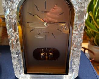 Seiko crystal clock