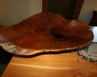Large Burl Bowl 