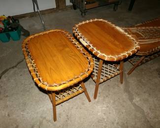 Adirondack Style End Tables 