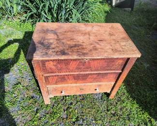 Decorated mule chest 
