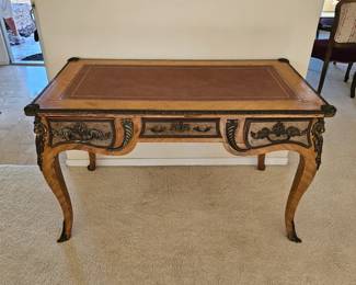 19th Century French Bureau Plat Desk LOUIS XV Style