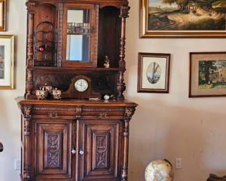 1880 antique German  Buffet