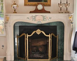 The fireplace Mantel is for Sale