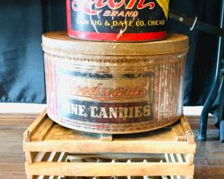 Vintage Tins - Egg Crate