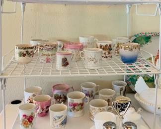 Close-up of Victorian Cups