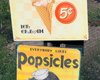 Vintage Metal Signs