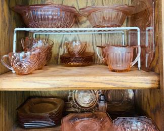 Pink Depression Glass
