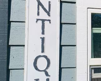 Antiques Sign