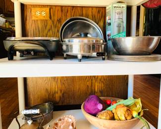 Closeup of Kitchen Appliances