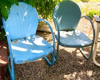 Vintage Patio Chairs