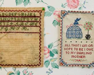 Antique Embroidery Samplers