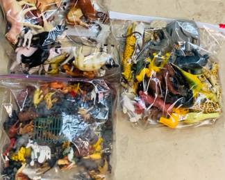 Vintage Plastic Animals