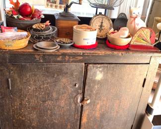 Antique Pantry Cabinet