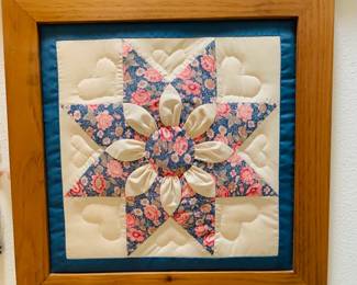 Framed Quilted Square
