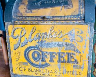 Large Blankes Coffee General Store Tin
