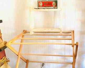 Vintage Clothes Dryer Stand