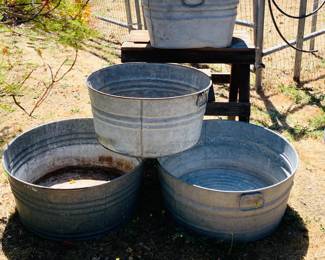 Metal Tubs