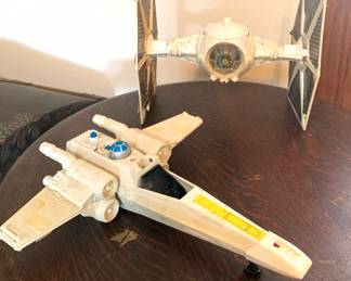 1978 Star Wars  X-wing Starfighter & Tie Fighter