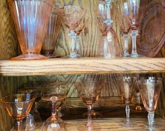 Pink Depression Glass