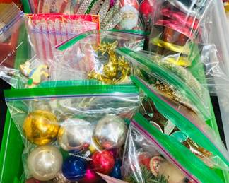 Vintage Holiday Ornaments 