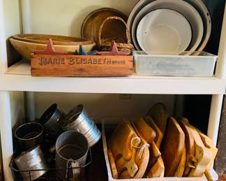 Closeup of vintage kitchen