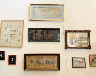 Antique Embroidery decor