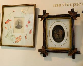 Framed Antique Photos