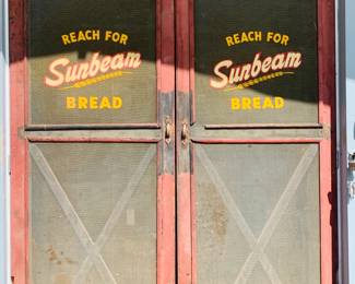 Vintage Sunbeam Bread Screen Doors