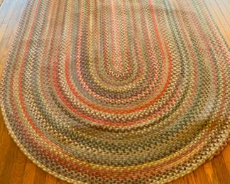 Vintage Braided Rug