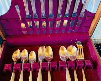 Flatware Set in Box (Not Sterling)