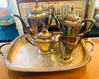 Silver Plated Tea Set