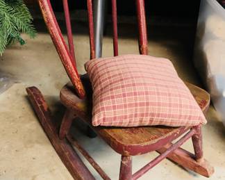 Antique Child’s Rocking Chair