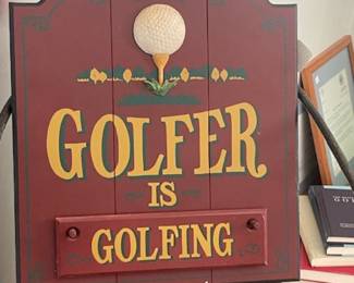 Golf sign