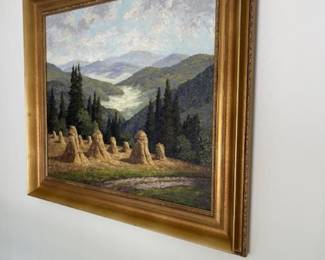 Original painting, oil on canvas by W H Unger