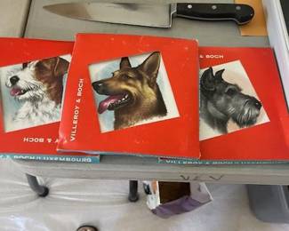 Villeroy & Boch dog tiles