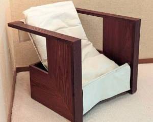 Marmol Radziner Reproduction Schindler Sling Chair.