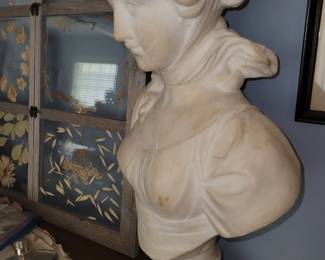 Antique Venetian style bust