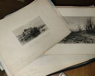 C.D Gibson - 2 books of drawings