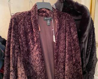 lots of nice clothes, great looking jackets, vests, and sweaters