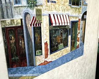 Beautiful "Paris" painting